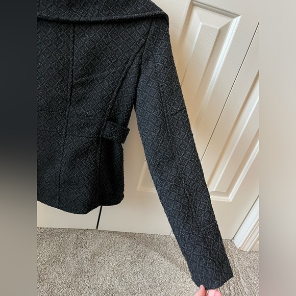 dELiA*s Girl’s XS Dark Grey Peacoat - Picture 9 of 11